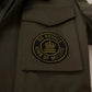 Green Cotton DG Love Blouson Coat Jacket