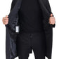 Melange Grey Wool Single Breasted Jacket