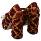 Red Floral Brocade Heels Mary Janes Pumps Shoes