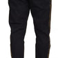 Dark Blue Jogging Trouser Cotton Blend Pants