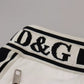 White Logo Jogger Jogging Cotton Pants