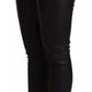 Black Skinny Leggings Leather Pants