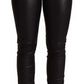 Black Skinny Leggings Leather Pants