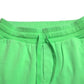 Neon Green Cotton Stretch Jogger Sweatpants Pants