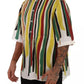 Multicolor Striped Linen Cotton Shirt