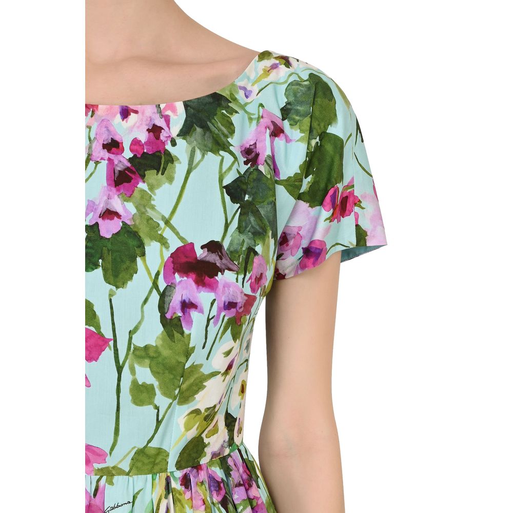 Multicolor Cotton Dress