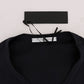 Chic Blue V-Neck Cotton Tee