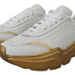 White Gold Low Top Daymaster Sneakers Shoes