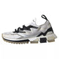 White Black Mesh Rubber Men Sorrento Sneakers Shoes
