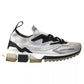 White Black Mesh Rubber Men Sorrento Sneakers Shoes