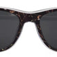 Black Plastic Full Rim Gray Mirror Lens DG4284-F Sunglasses