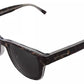 Black Plastic Full Rim Gray Mirror Lens DG4284-F Sunglasses