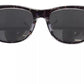 Black Plastic Full Rim Gray Mirror Lens DG4284-F Sunglasses