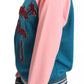 Blue Pink Tropical Queen Pullover Sweater