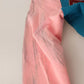 Blue Pink Tropical Queen Pullover Sweater