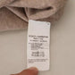 Brown Virgin Wool Crew Neck Pullover Sweater