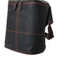 Black Marsupio Leather Vintage Daino Backpack Sling Shoulder Bags