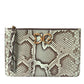 Aqua Green Leather DG Baroque Hand Purse Bag