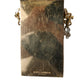Gold Metal Crystal Embellished Mini Crossbody Bag