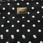Black Polka Dot Changing Mat Baby Duffle Bag