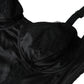Black Lace Silk Stretch One Piece Beachwear Bikini