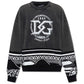 Black Cotton Sweater