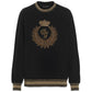 Black Cotton Sweater