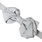 Gray Silk Adjustable Neck Men Bow Tie