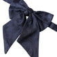 Blue Ribbon Silk Adjustable Neck Men Bow Tie
