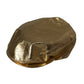 Metallic Gold Polyester Newsboy Hat Men