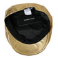 Metallic Gold Polyester Newsboy Hat Men