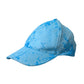Light Blue Color Splash Baseball Hat Men
