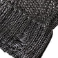 Dark Gray Viscose Knit Beanie Bonnet Hat Men