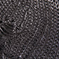 Dark Gray Viscose Knit Beanie Bonnet Hat Men