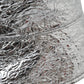Metallic Silver Polyester Bucket Hat Men