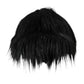 Black Faux Fur Cap Baseball Hat Men