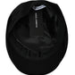 Black Cotton Logo Newsboy Hat Men