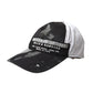 Black White Cotton Logo Baseball Hat Men
