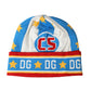 Multicolor DG Sicily Print Winter Beanie Hat