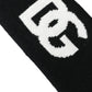 Black DG Cashmere Knitted Head Band Hat Men