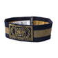 Black Gold Jacquard Viscose Head Band Hat Men