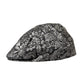 Black Silver Floral Jacquard Newsboy Hat Men