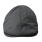 Dark Gray Cloth Logo Newsboy Hat Men
