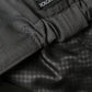 Dark Gray Cloth Logo Newsboy Hat Men
