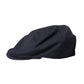 Dark Blue Cotton Cloth Newsboy Hat Men