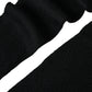 Black Cashmere Knitted Elbow Length Gloves