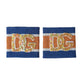 Multicolor Logo Sequin Viscose Wristband