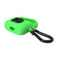 Neon Green Silicone Logo Embossed Airpods Case