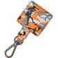 Multicolor Camouflage Print Leather Metal Airpods Case