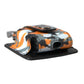 Multicolor Camouflage Print Leather Logo Metal Airpods Case
